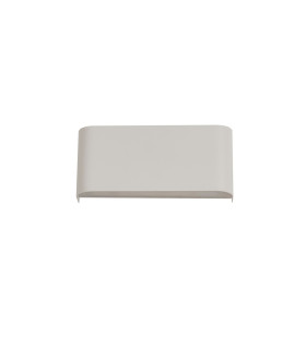Match Box Wall Light LED 2 Light 10W White Up/Downlight 3000K_Off