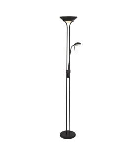 LED Mother & Child Floor Lamp Matt Black 3000K_Main