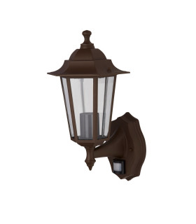 Alex Outdoor Wall Light Rust Brown IP44_Off