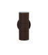 Metro LED Outdoor & Porch (GU10 LED) Wall 2 Light Rust Brown IP44_Off