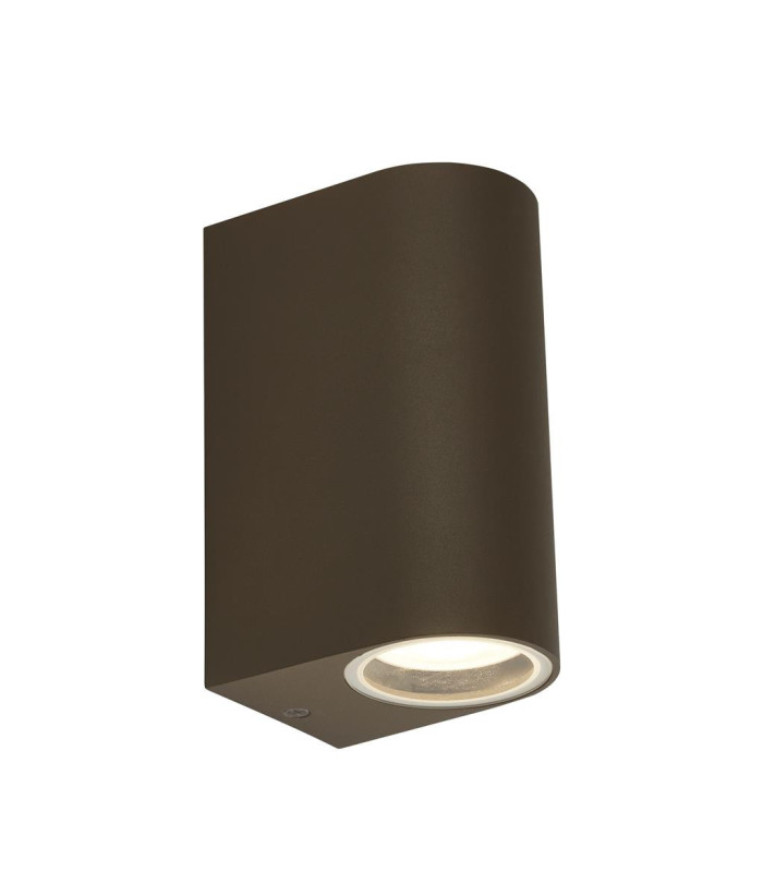 Eiffel LED Outdoor & Porch (GU10 LED) IP44 Wall Light 2 Light Rust Brown IP44_Main