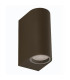 Eiffel LED Outdoor & Porch (GU10 LED) IP44 Wall Light 2 Light Rust Brown IP44_Off