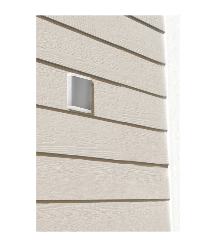 Stratford Outdoor LED Up/Down Wall Light Grey Frosted Diffuser IP44 4000K_Room