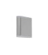 Stratford Outdoor LED Up/Down Wall Light Grey Frosted Diffuser IP44 4000K_Off