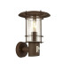 Edgeware Outdoor & Porch Wall Light Sensor Rust Brown IP44_Main