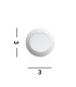 LED Outdoor 10Pc Walkover 30mm Kit Polished Stainless Steel IP68 3000K_Line