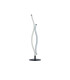 Bloom Swirl LED Table Lamp Black With Wood Effect_Off