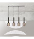 Dulwich 4 Light Bar Ceiling Pendant Black_Room