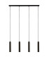 Dulwich 4 Light Bar Ceiling Pendant Black_Off