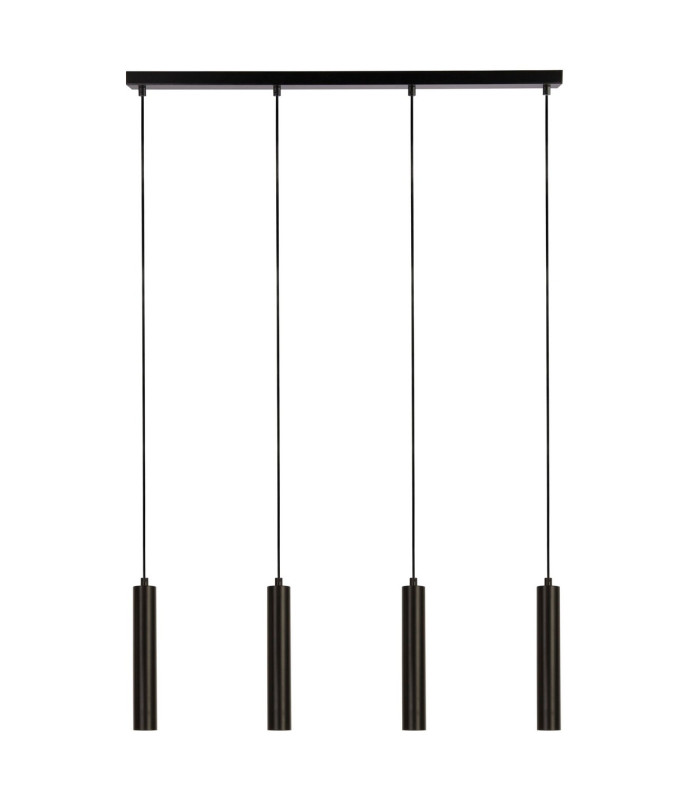 Dulwich 4 Light Bar Ceiling Pendant Black_Off