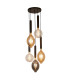 Dulwich 5 Light Mu Lighti Drop Ceiling Pendant Black_Main