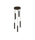 Dulwich 5 Light Mu Lighti Drop Ceiling Pendant Black_Off