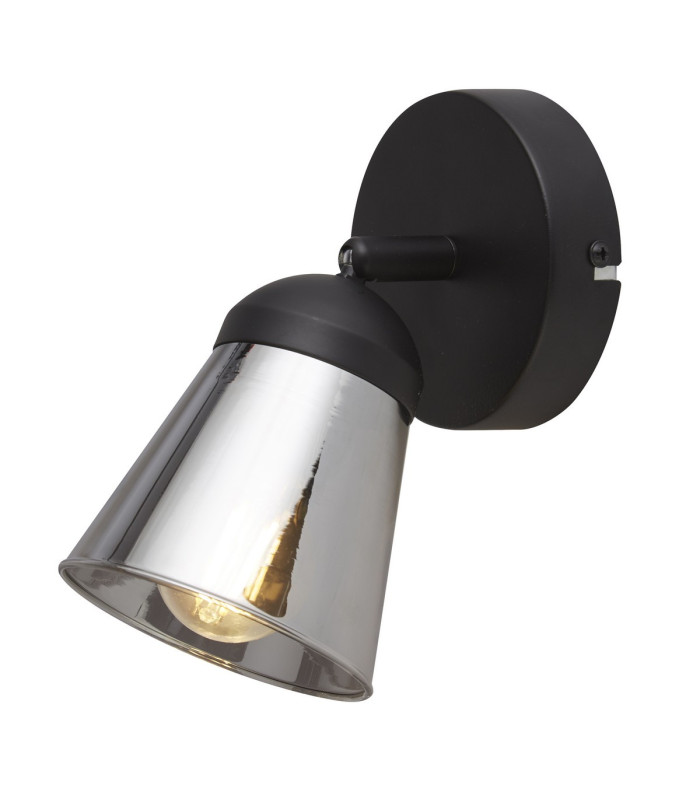 Mega Spotlight Black With Smoked Glass_Main