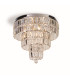 Empire 6 Light Ceiling Light Chrome & Clear Glass IP44_Main