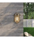 Bulkhead Outdoor Light Black Gold Aluminium IP44_Room