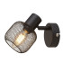 Meshy Cage Spotlight Wall Light Black_Main