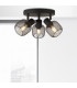 Meshy 3 Light Cage Round Spotlight Black_Room