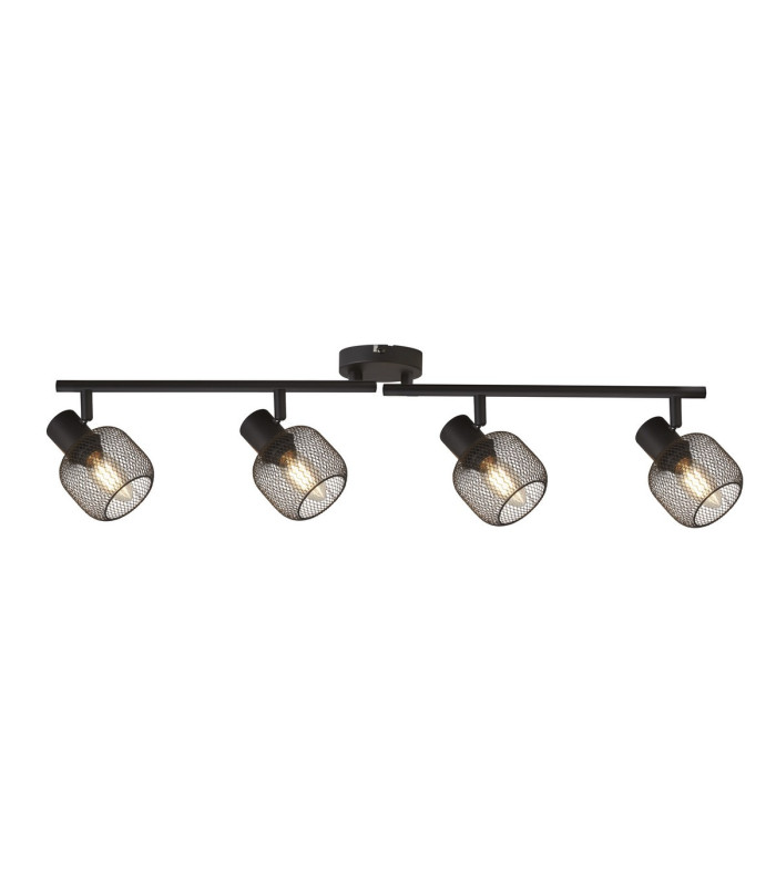 Meshy 4 Light Cage Bar Spotlight Black_Main