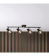 Meshy 4 Light Cage Bar Spotlight Black_Room