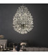 Peacock 20 Light Ceiling Pendant Crystal & Metal_Room