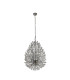 Peacock 20 Light Ceiling Pendant Crystal & Metal_Off