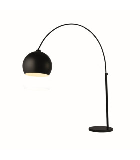 Giant Arc Floor Lamp Matt Black_Main