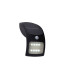 Solar LED Wall Light With PIR with PIR Motion Sensor Black_Main