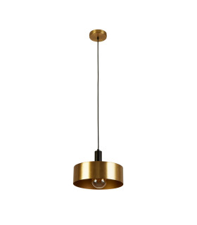 Knox Pendant Black Gold Metal_Off