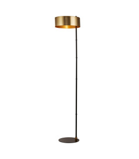 Knox Floor Lamp Black Gold Metal_Main