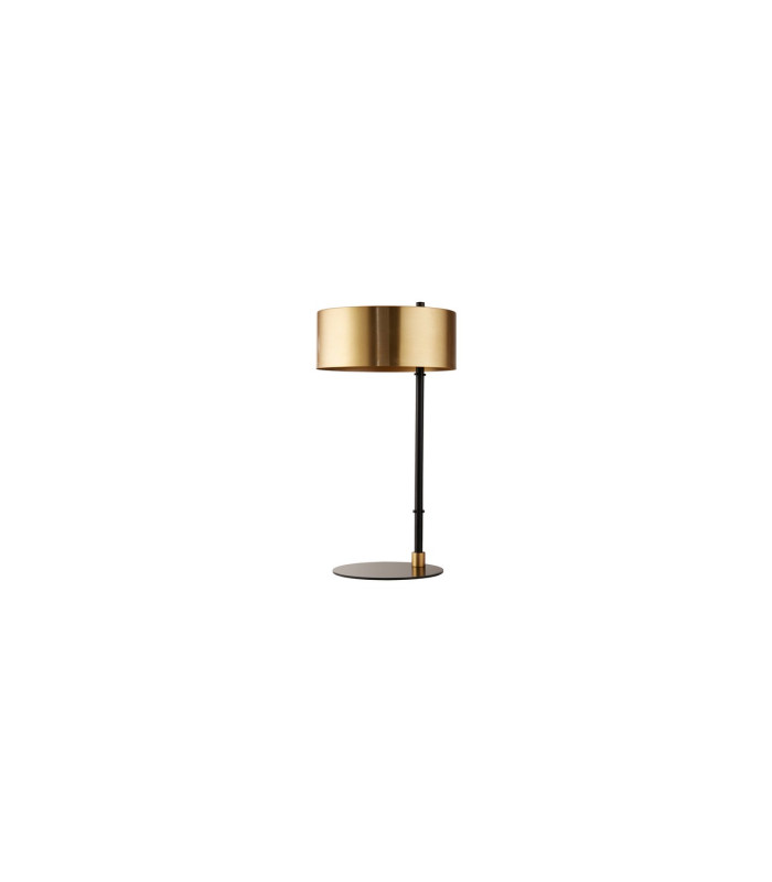 Knox Table Lamp Black Gold Metal_Off