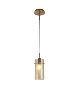 Duo III Pendant Bronze Champagne Glass_Main