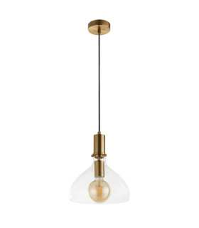 Margarita Pendant Brass Glass_Off