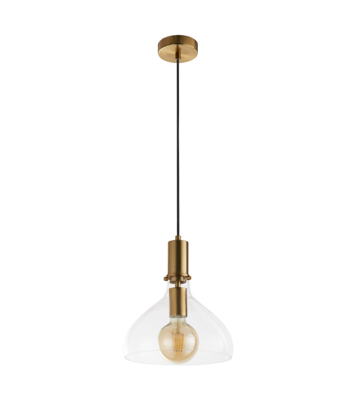 Margarita Pendant Brass Glass_Off