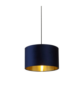 Navy Velvet Shade with Gold Inner Dia.40cm_Main