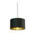 Drum Shade Green Velvet with Gold Inner_Main