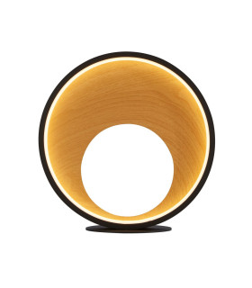 Curio Table Lamp Black Wood_Main