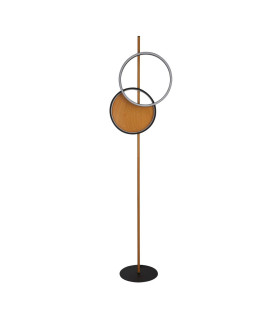 Curio Floor Lamp Black Wood_Off