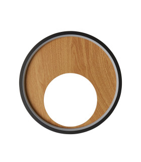 Curio Wall Light Black Wood_Off