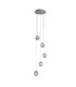 Allure 5 Light MultiDrop Pendant Chrome Clear Acrylic_Off
