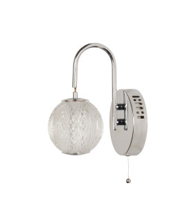 Allure Wall Light Chrome Clear Acrylic_Off