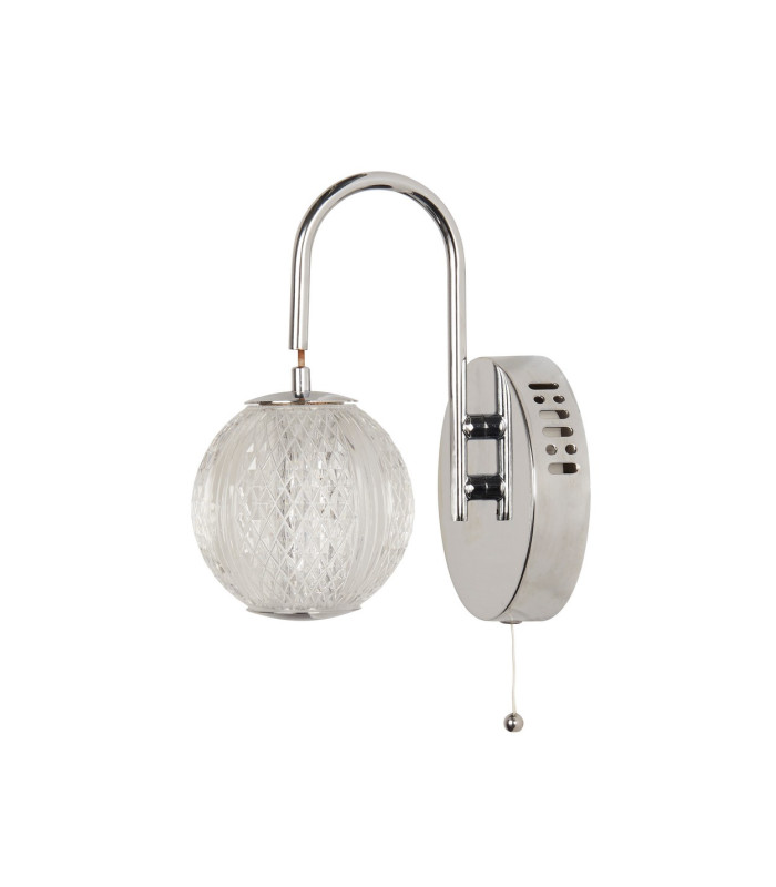Allure Wall Light Chrome Clear Acrylic_Off