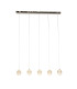 Allure 5 Light Bar Pendant Chrome Clear Acrylic_Main