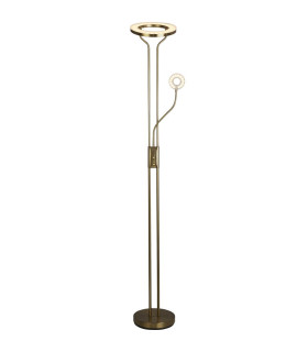 Mother Child Floor Lamp Satin Brass Metal_Main
