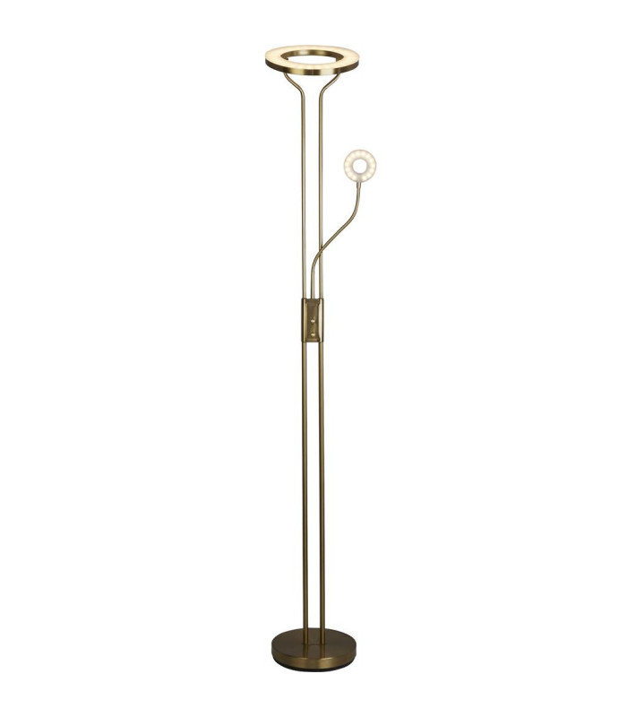 Mother Child Floor Lamp Satin Brass Metal_Main