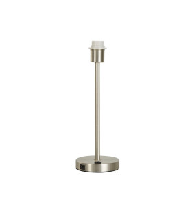 Base Only Finn USB Table Lamp Satin Nickel Metal_Main