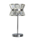 Uptown 2 Light Table Lamp Chrome Clear Crystal_Main