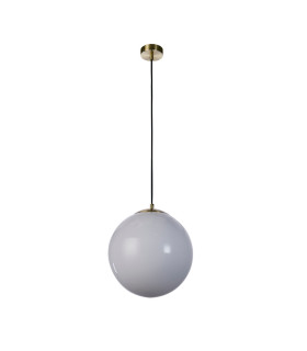 Atom 24cm Pendant Satin Brass Opal Glass_Off
