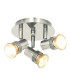 Decco 3 Light Spotlight Satin Silver Metal_Main