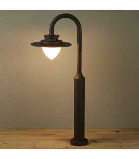 Texas 800mm 8W 3000k Bollard Graphite_Main