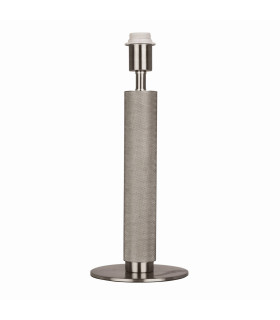 Base Only London Table Lamp Knurled Silver_Main